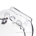 custom 8oz Double Walled Glass Cup With Handle